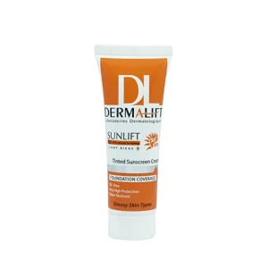 کرم ضد آفتاب رنگی درمالیفت پوست چرب شماره1 Spf50 40 میلی لیتر | Dermalift Sunlift Light Beige1 Spf50 40ml