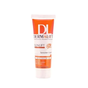 کرم ضد آفتاب درمالیفت بی رنگ پوست چرب spf50 40 میلی لیتر | Dermalift Sunlift Invisible Spf50 40ml