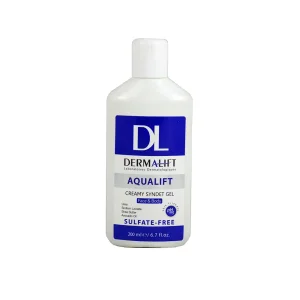 ژل شستشوی صورت و بدن درمالیفت آکوالیفت پوست خیلی خشک 200 میلی لیتر |Dermalift Aqualift Creamy Syndet Gel 200ml