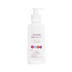 شوینده ملایم صورت و بدن سیوند مخصوص اطفال و کودکان 150 میلی لیتر | Sivand Baby Liquid Sydent 150ml