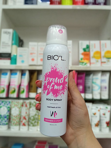 Biol Proud of me body spray For Women 150 ml 3