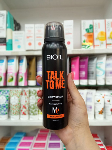 Biol Talk To Me Body Spray For Men 150ml 3