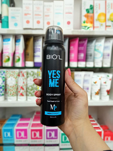 Biol Yes Me Body Spray For Men 150 ml 3