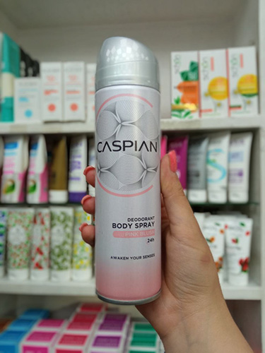 Caspian Pink Blush Body Spray for Women 150ml 3