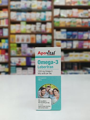 Apovital Omega 3 Juice 150ml 3