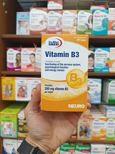 Eurho Vital Vitamin B3 60 Tabs 3