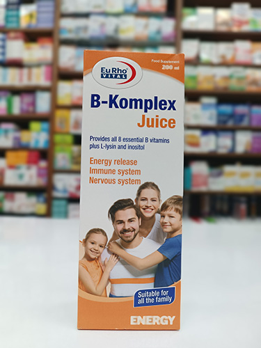 Eurhovital B-Komplex Juice 200 ml 3