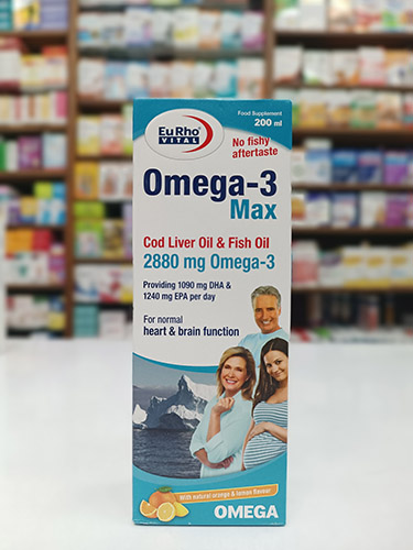 EurhoVital Omega 3 Max 200ml 3