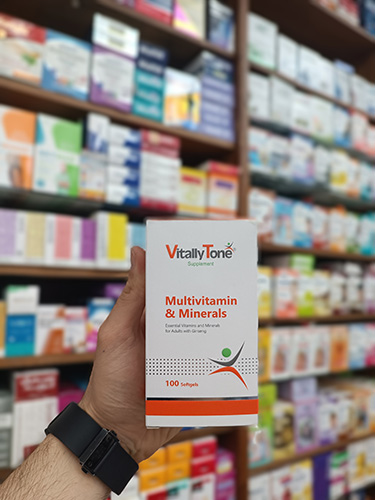 Vitally Tone Multivitamin And Minerals 100 Caps 3