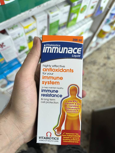 VITABIOTICS Immunace Liquid 200ml 3