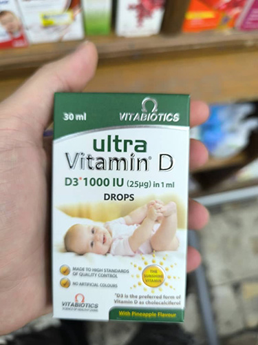 VITABIOTICS Ultra Vitamin D3 Drops 30ml 3