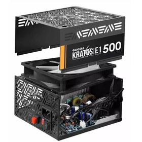 منبع تغذیه کامپیوتر گیم دیاس مدل KRATOS E1 500