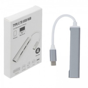 هاب USB-C چهار پورت مدل C-809