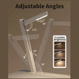 میز تحریر و لپ‌تاپ تا 17 اینچ دارای چراغ LED سایجی k8 تاشو و قابل حمل