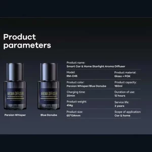 خوشبو کننده ماشین و خانه 160 میلی‌لیتری ریمکس RM-C45