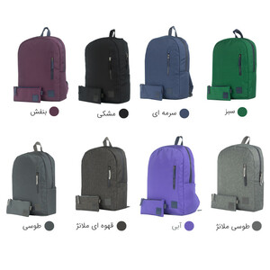 کوله پشتی لپ تاپ کوله مدل KL1504 plus مناسب برای لپ تاپ 15.6 اینچی