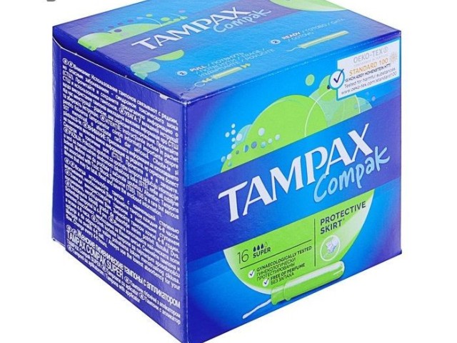 تامپون تامپکس مدل Compak Super بسته 20 عددی