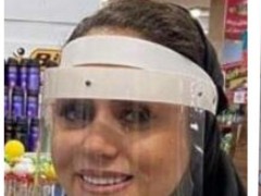 شیلد پزشکی محافظ صورت تلقی