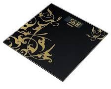 ترازوی شیشه ای طرح دار برند بیورر (beurer) مدل GS27