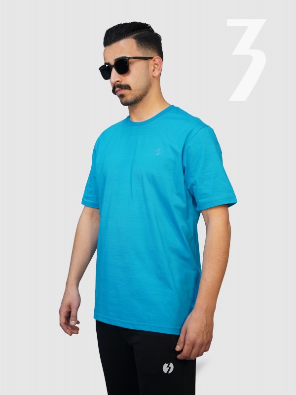 تیشرت مردانه آبی