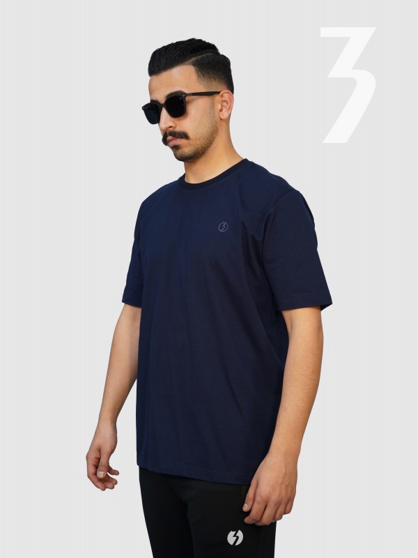 تیشرت مردانه سرمه ای