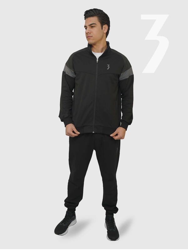 ست سوییشرت شلوار مردانه مشکی