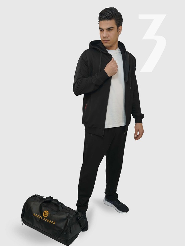 ست سوییشرت شلوار مردانه مشکی