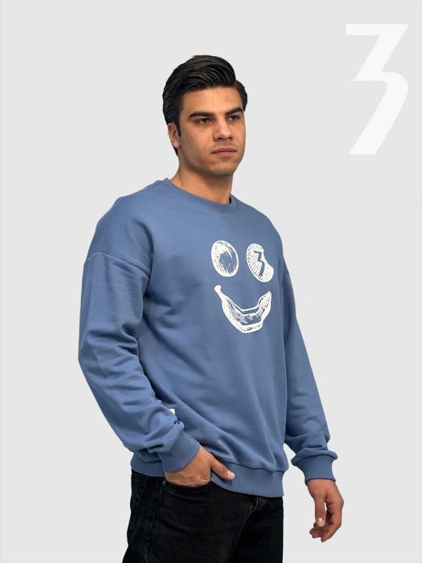 دورس مردانه اسپرت آبی تیره طرحدار