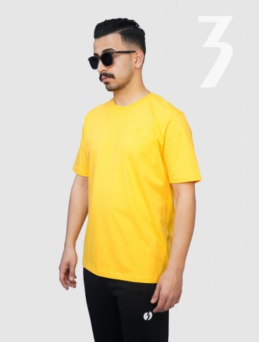 تیشرت مردانه نارنجی روشن