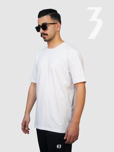 تیشرت مردانه سفید