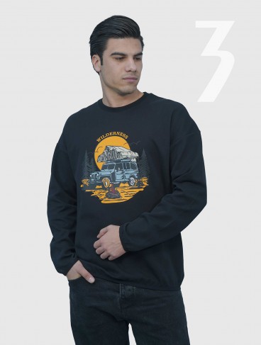 دورس مردانه کژوال مشکی طرحدار