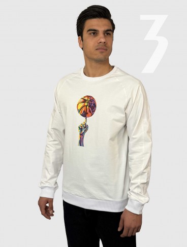 دورس مردانه Training سفید طرحدار