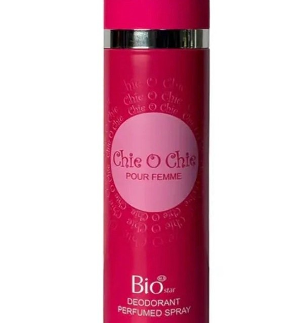 اسپری بدن زنانه مدل Chie O Chie حجم 200 میلی لیتر بیو استار