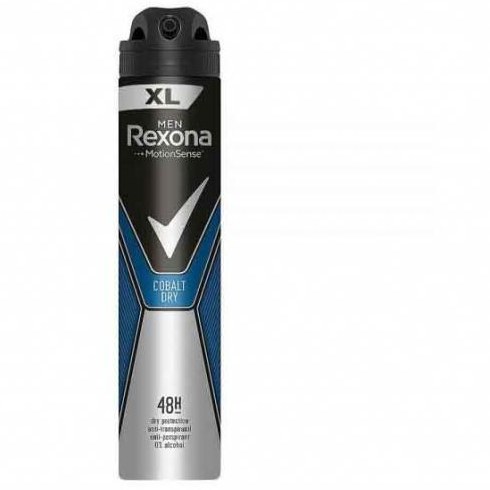 اسپری دئودورانت مردانه رکسونا کوبالت درای حجم 200 میل