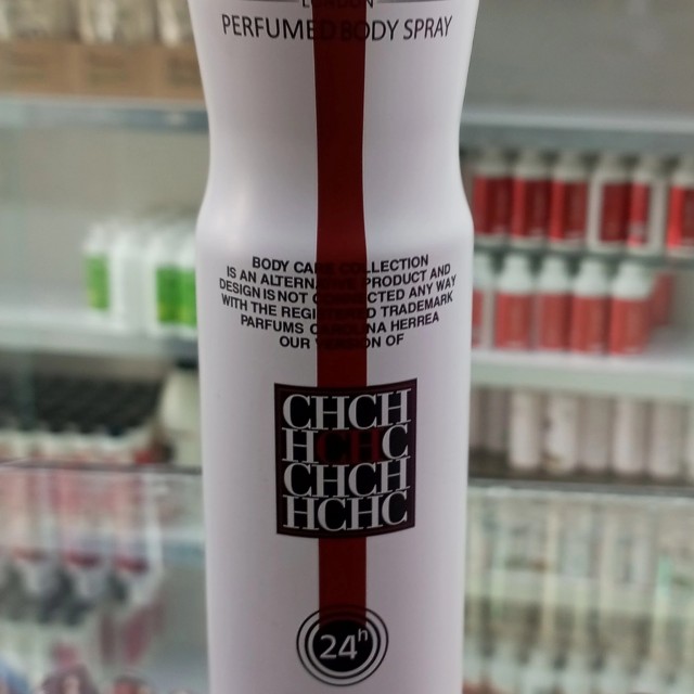 اسپری دئودورانت زنانه مدل CH حجم 200 میل بادی کر