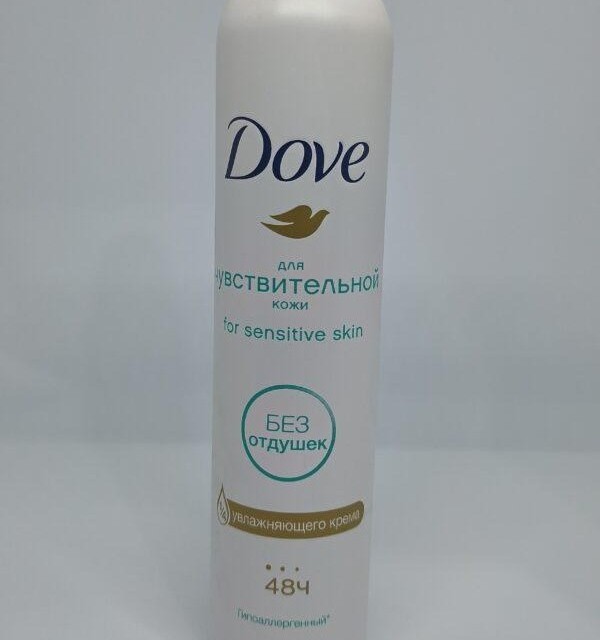 اسپری ضد تعریق زنانه داو مدل for Sensitive Skin روسی