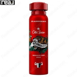 اسپری بدن دئودورانت مردانه اولد اسپایس مدل برگلاو 150 میلی لیتر