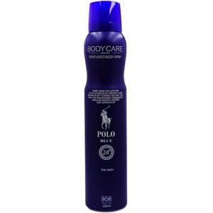 اسپری خوشبو کننده بدن مردانه مدل Polo Blue حجم 200میل بادی کر
