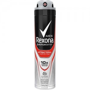 اسپری دئودورانت مردانه رکسونا آنتی باکتریال پروتکشن 48 ساعته حجم 200 میل