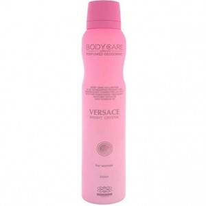 اسپری دئودورانت زنانه مدل Versace حجم 200 میل بادی کر