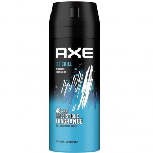 اسپری بدن مردانه آیس چیل ۱۵۰ میلی‌لیتر برند axe