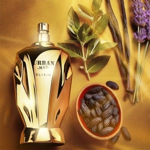 عطر ادوپرفیوم مردانه فراگرنس ورد اوربان من الکسیر رایحه ژان پل گوتیه حجم ۹۰ میلی لیتر