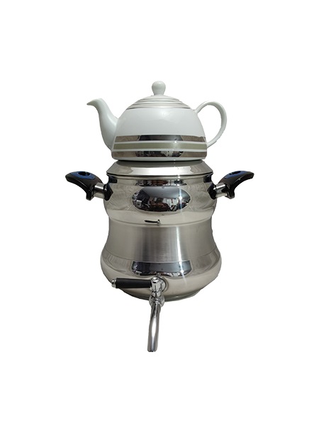 کتری وقوری نزاز 4038 دسته مشکی شبنم چدن