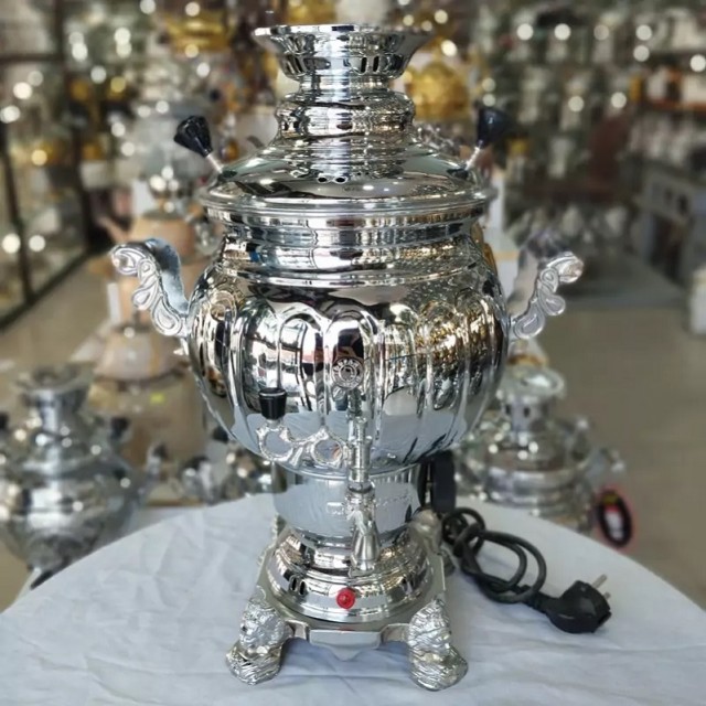 سماور برقی طوفان 6 لیتر مدل روسی