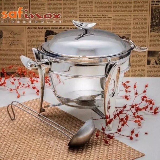 سوفله سوپ خوری سافینوکس دسته فلیم نقره ای KR710