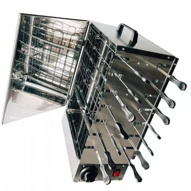 کباب پز برقی آرتاسان مدل ایستاده 14 سیخ مجهز به موتور سیخ گردان و تایمر (ارسال رایگان)