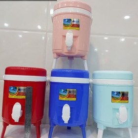 کلمن(یخدان) پلاستیکی 4 لیتر پایه دار کویر (بدون لیوان)