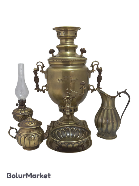 سماور زغالی آنتیک نظر ساده