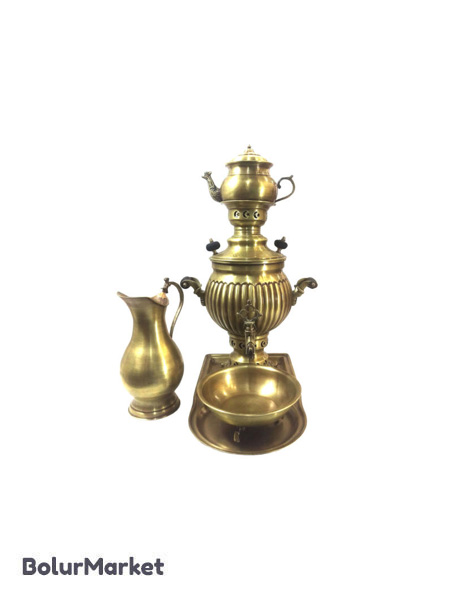 ست سماور ذغالی لوح هنر کد ۱۱۲۸