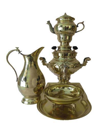 سماور زغالی عدسی